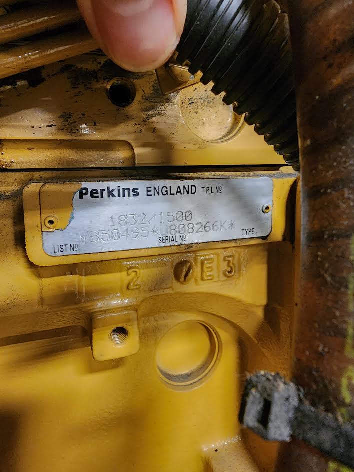 2005 Perkins Diesel 90 kW Generator