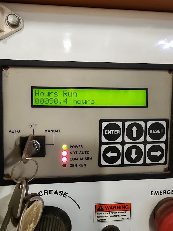 2005 Generac Generator with a Mitsubishi Diesel Engine