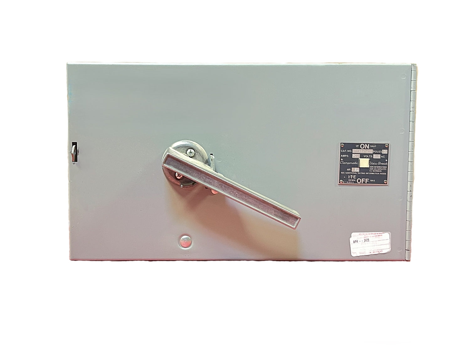 Siemens / ITE V7E3604J Heavy Duty Switchgear / Safety Switch 3-Pole, 200A, 600V AC, Non-Fusible, Clampmatic Vacu-Break, NEMA 1