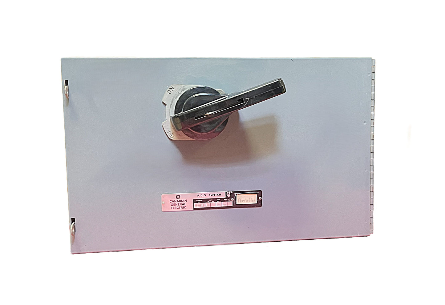 Canadian General Electric (CGE) PDQ230063 Safety Switch 3-Pole, 200A, 600V AC, Non-Fusible, Rotary Handle, NEMA 1