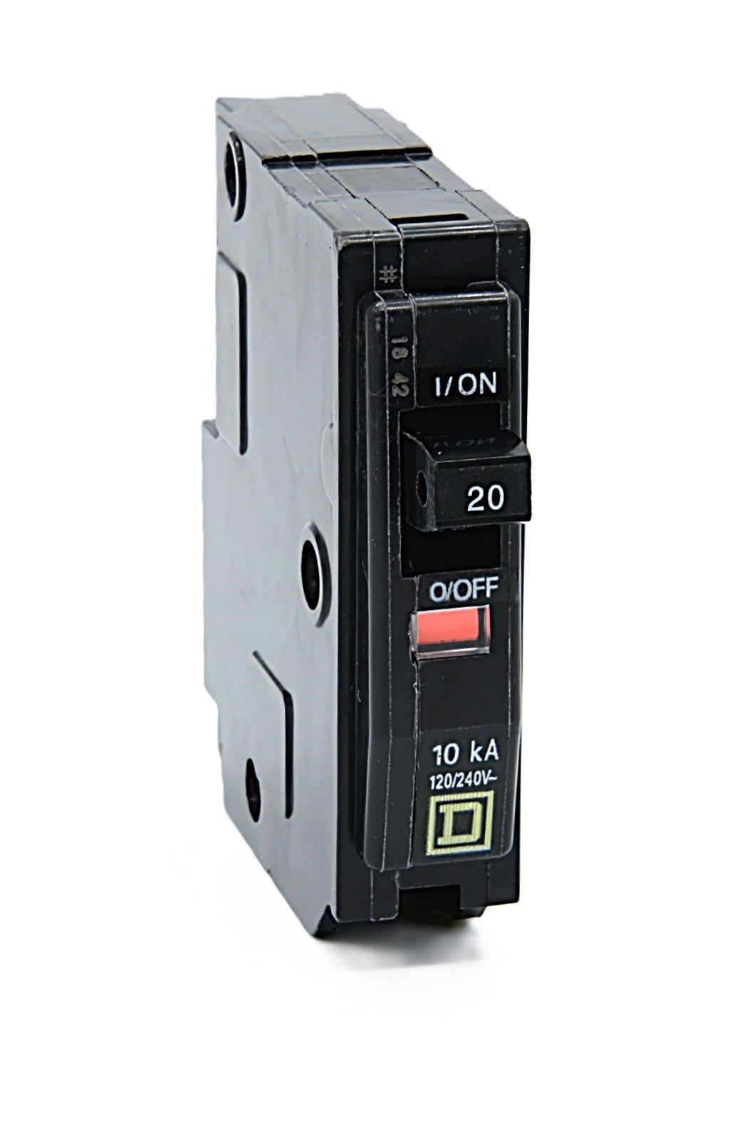 Square D QO120CAFI Single-Pole Circuit Breaker with Arc Fault Protection 20 Amps 120/240V AC 10 kA