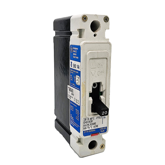 Westinghouse HFD1020 Circuit Breaker 20Amps 1-Pole 277VAC Bolt-On