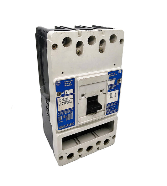 Eaton KD3400F – Series C Molded Case Circuit Breaker 400Amps 3-Pole 600VAC Bolt-On