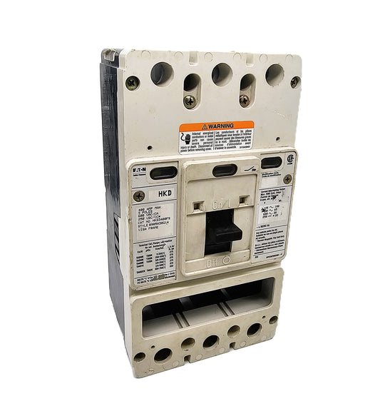 Eaton HKD3400FS – Series C Molded Case Circuit Breaker 400Amps 3-Pole 600VAC Bolt-On