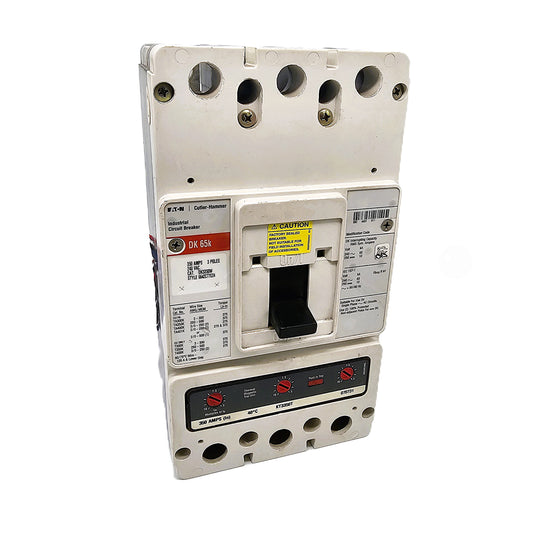 Eaton DK3350W – DK 65k Industrial Molded Case Circuit Breaker 200Amps 3-Pole 600VAC Bolt-On