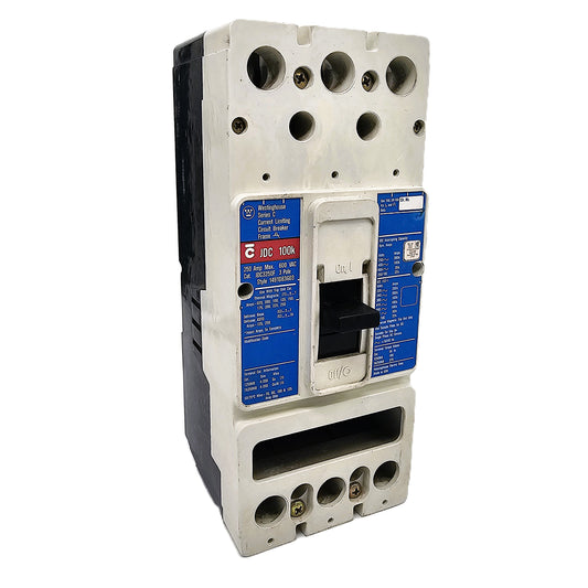 Westinghouse JDC3250F Circuit Breaker (100k) 250Amps 3-Pole 600VAC Bolt-On
