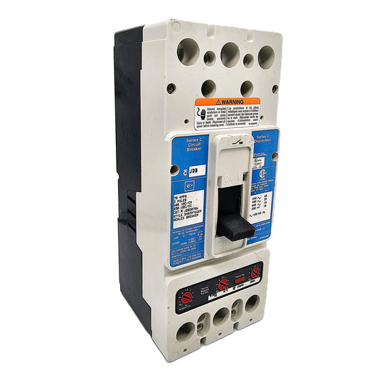 Eaton JDB3070W Circuit Breaker 70Amps 3-Pole 600VAC Bolt-On
