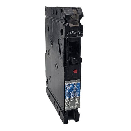 Siemens EC41B020 Circuit Breaker 1-Pole, 20 Amp, 347V AC, 10kAIC, Bolt-On