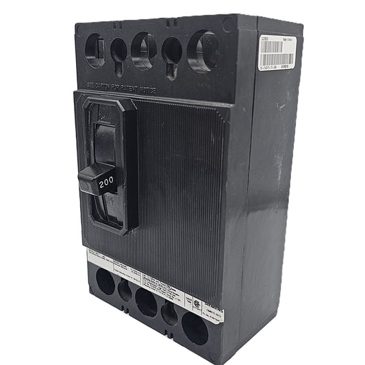 Siemens QJ23B200 Circuit Breaker 3-Pole, 200 Amp, 600V AC, Bolt-On, QJ Frame