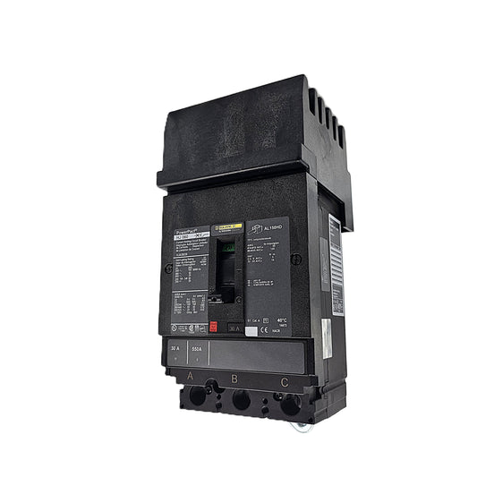 Square D HJA36030 Circuit Breaker  3-Pole, 30 Amp, 600V AC, PowerPact HG Frame