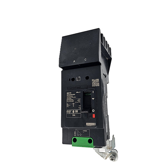 Square D BGA24015Y2 Circuit Breaker 2-Pole, 15 Amp, 480 V AC, PowerPacT BG-Frame