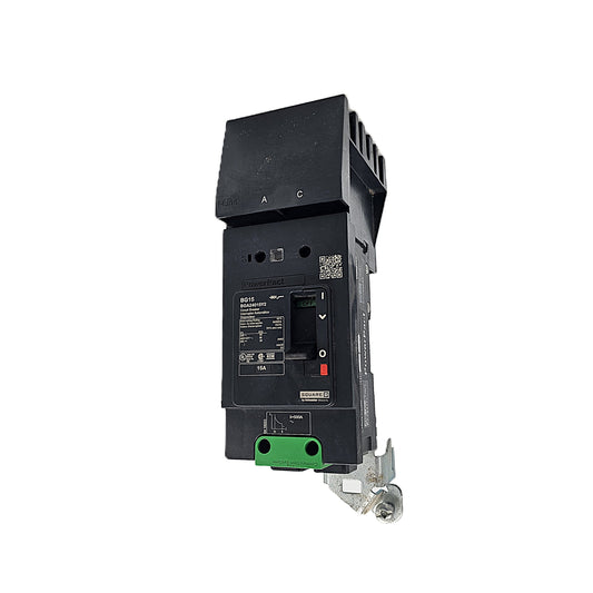 Square D BGA26015Y2 Circuit Breaker 3-Pole, 15 Amp, 600V AC, PowerPacT BG-Frame, I-Line