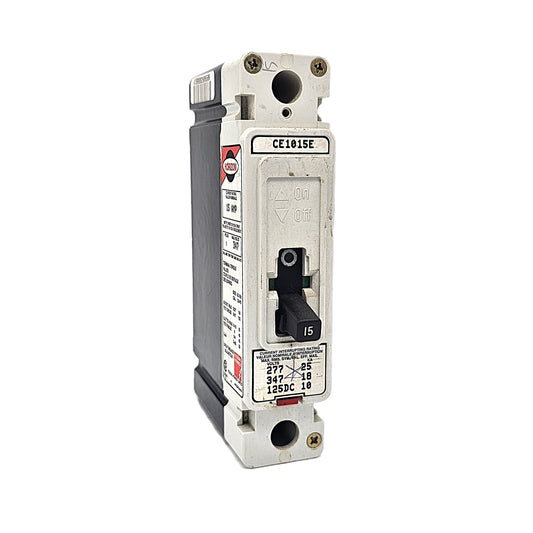 Horizon / Federal Pioneer CE1015E Circuit Breaker 1-Pole, 15 Amp, 277/347V AC, 125V DC, Bolt-On, CE Frame