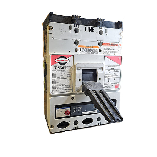 Horizon / Federal Pioneer CJM3600HF Circuit Breaker 3-Pole, 600 Amp, 600V AC Max, CJM Frame, High Interrupting