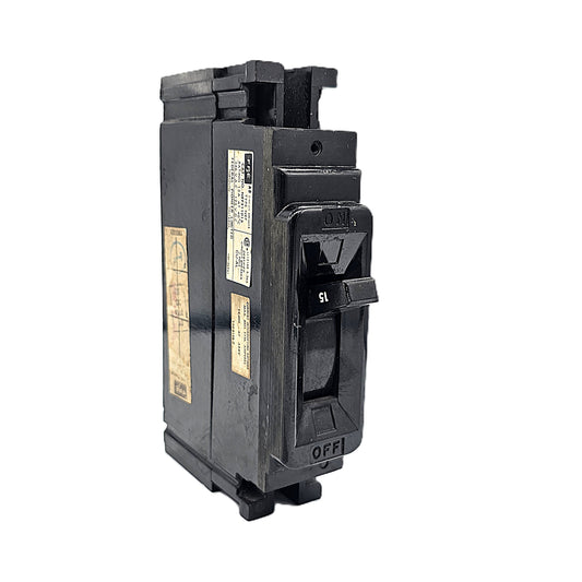Federal Pioneer NEF311015 Circuit Breaker 1-Pole, 15 Amp, 240V AC, Thermal Magnetic