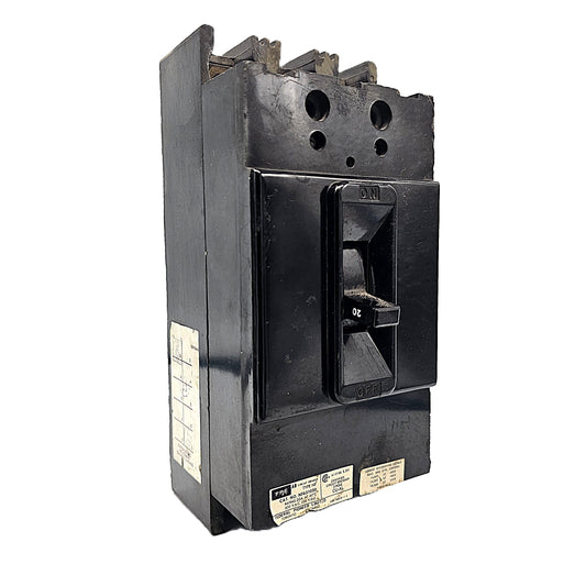 Federal Pioneer FPE NF631020 Circuit Breaker 3-Pole, 20 Amp, 600V AC, Bolt-On, NF Frame