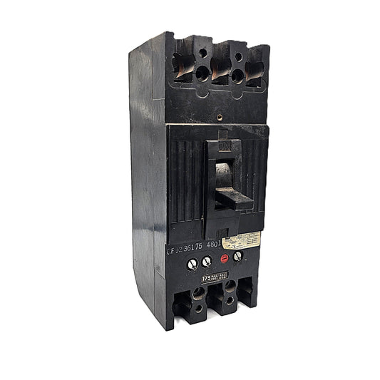 Federal Pioneer FPE CFJ236175 Circuit Breaker 3-Pole, 175 Amp, 600V AC, Bolt-On, CFJ Frame,