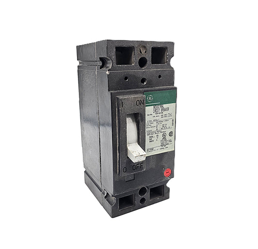 General Electric TEB122100 Circuit Breaker 2-Pole, 100 Amp, 240V AC, Bolt-On, TQD Frame