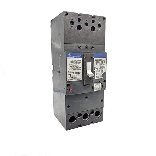 General Electric Spectra SFHA36AT0250 Current Limiting Circuit Breaker 3-Pole, 250 Amp, 600V AC, SEHA Frame