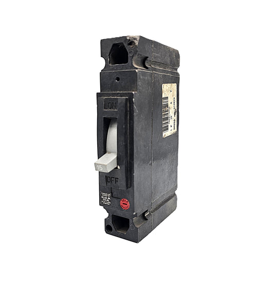 General Electric THED114015 Circuit Breaker 1-Pole, 15 Amp, 120/240V AC, Plug-In/Bolt-On, Molded Case