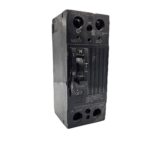 General Electric TQD22150 Circuit Breaker 2-Pole, 150 Amp, 240V AC, TQD Frame, Bolt-On