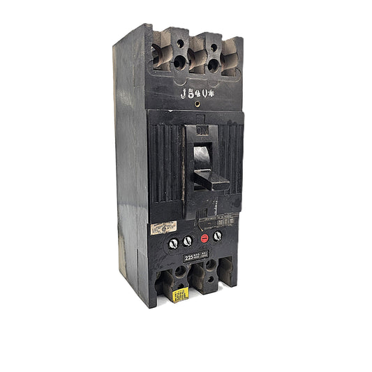 General Electric TFJ236225 Circuit Breaker 3-Pole, 225 Amp, 600V AC, TFJ Frame