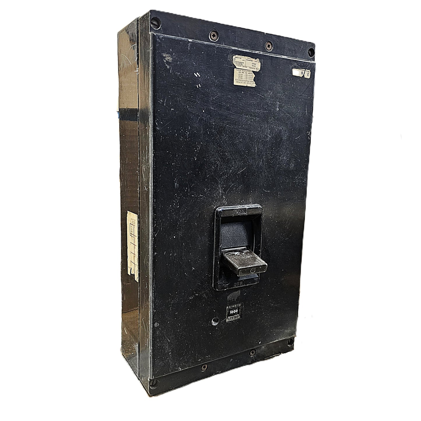 USED Federal Pioneer NM631000 with 1000A trip unit Circuit Breaker 3-Pole, 1000 Amp, 600V AC, Bolt-On, Industrial Power Frame