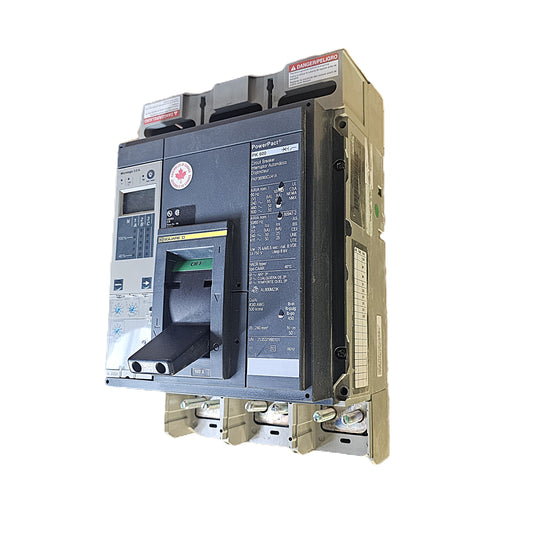 Schneider Electric PowerPact PKA36060 Circuit Breaker 3-Pole, 600 Amp, 600V AC, Electronic Trip, Fixed Mount