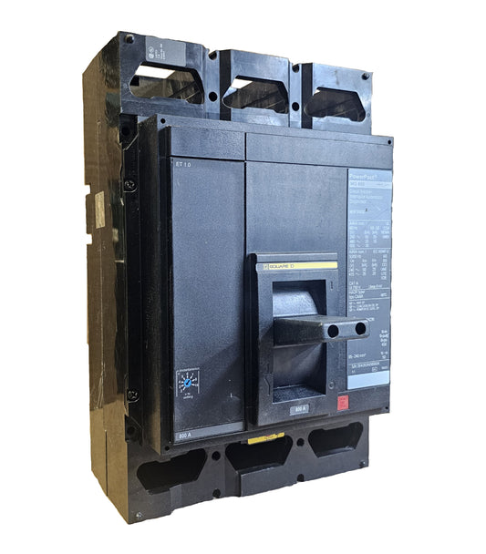Schneider Electric PowerPact MGL36800 Circuit Breaker 3-Pole, 800 Amp, 600V AC, Bolt-On, MG Frame