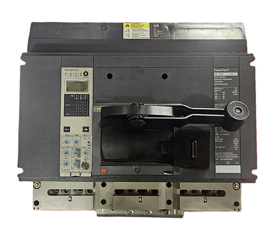 Schneider Electric PowerPact RKA36100CU31AJK Circuit Breaker 3-Pole, 1000 Amp, 600V AC, Bolt-On, RK1000 Frame