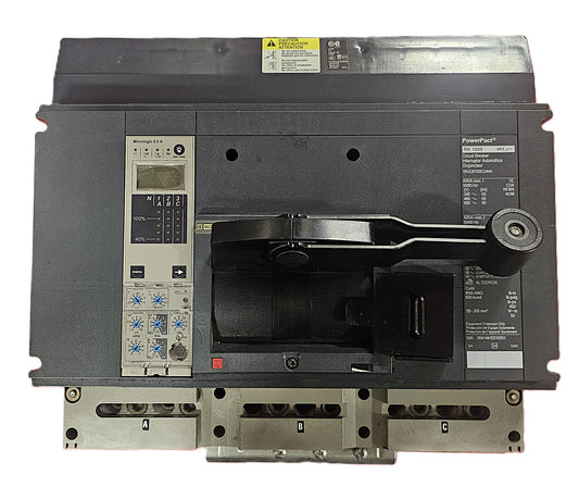 Schneider Electric PowerPact RKA36100CU44A Circuit Breaker 3-Pole, 1000 Amp, 600V AC, Bolt-On, RK1000 Frame