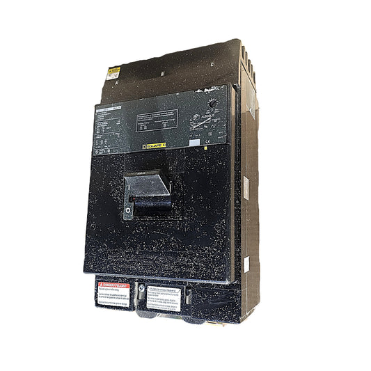 Square D LC36400 Circuit Breaker 3-Pole, 400 Amp, 600V AC, Bolt-On, AL Frame