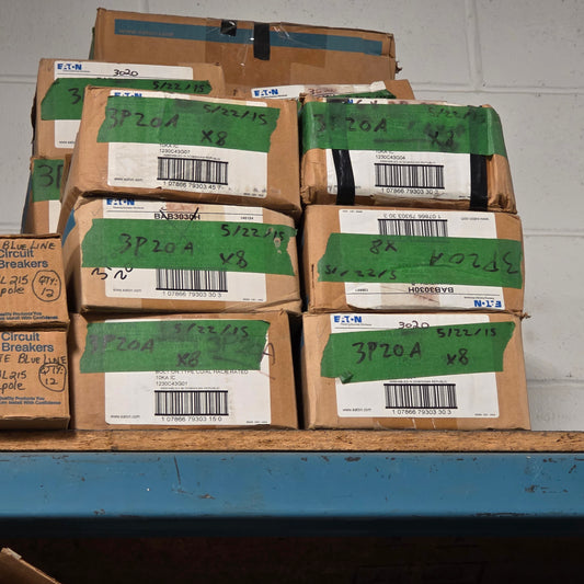 Cutler-Hammer-Eaton BAB3020H 20 Amp 3-Pole 240V Bolt On OVERSTOCK