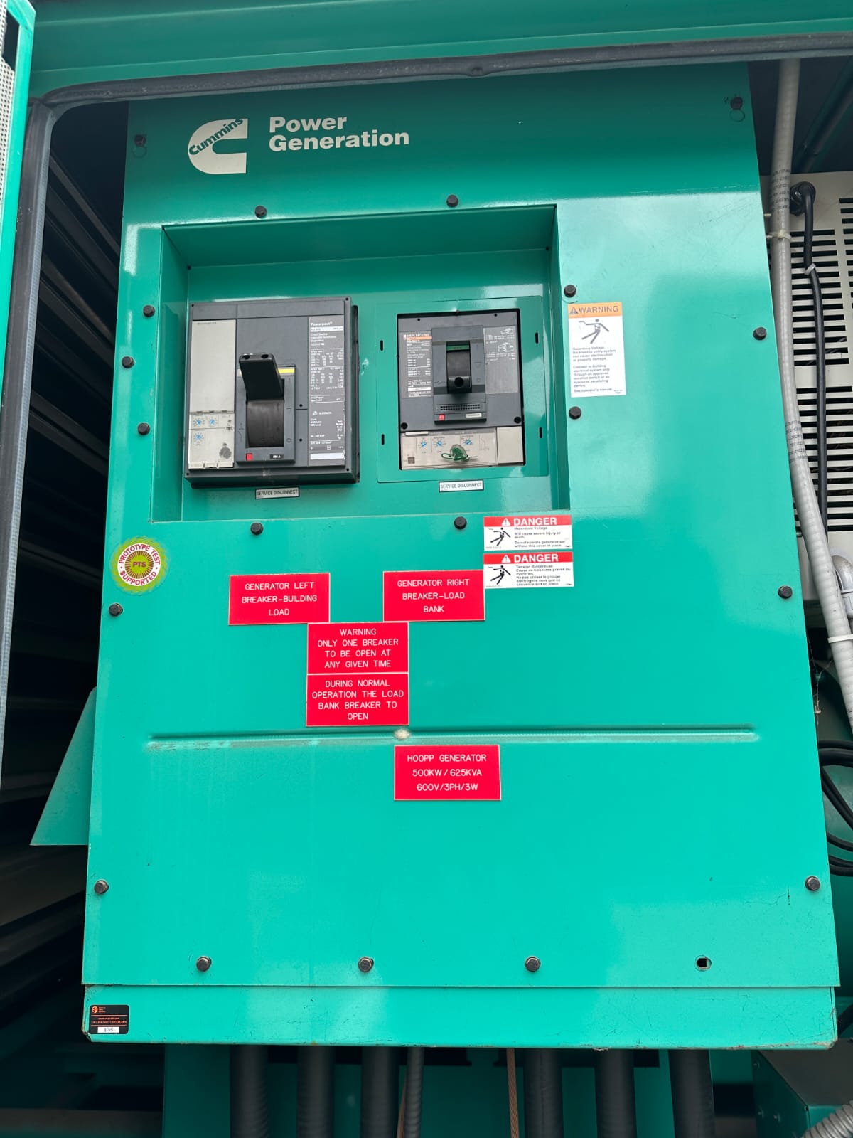 2011 Cummins Diesel Generator