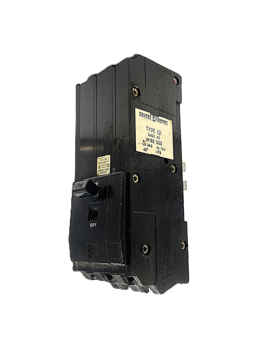 Square D Q1B370 Circuit Breaker 3-Pole, 70 Amp, 240V AC, Thermal Magnetic, Q1 Frame