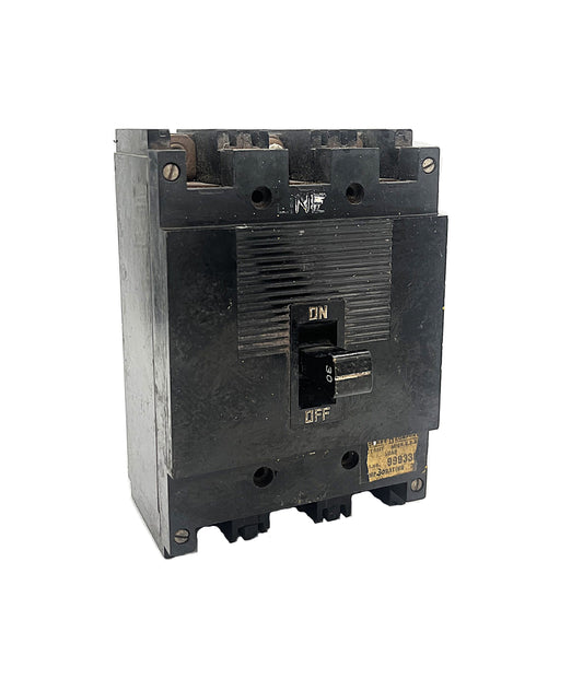 Square D 999330 Circuit Breaker 3-Pole, 30 Amp, 600V AC, Thermal Magnetic, 999 Frame