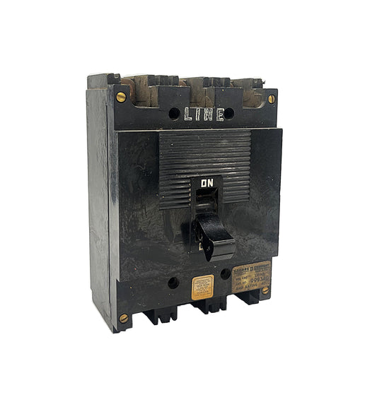 Square D 999340 Circuit Breaker 3-Pole, 40 Amp, 600V AC, Thermal Magnetic, 999 Frame
