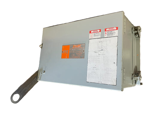 ITE UV461-JG Heavy Duty Safety Switch Buss Plug   4-Pole, 30A, 600V AC, Fusible, NEMA 1