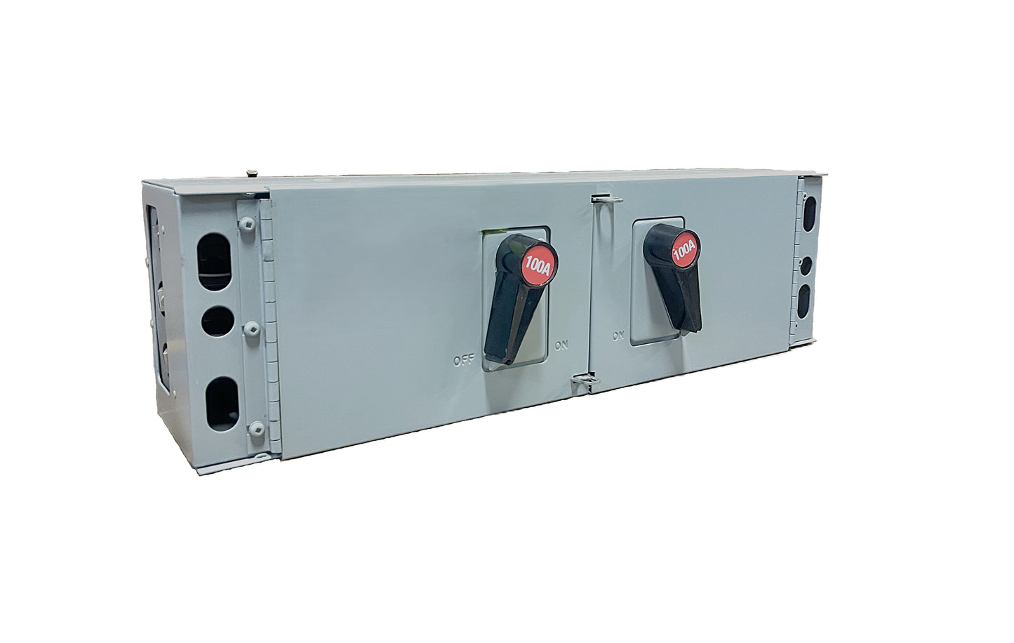 Federal Pioneer QMQB1136 Fusible Panelboard Switch  Dual 3-Pole, 100 Amp each, 600V AC