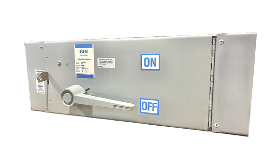 USED Eaton FDPBS364J Dead-Front Switch 3-Pole, 200 Amp, 600V AC, Fusible