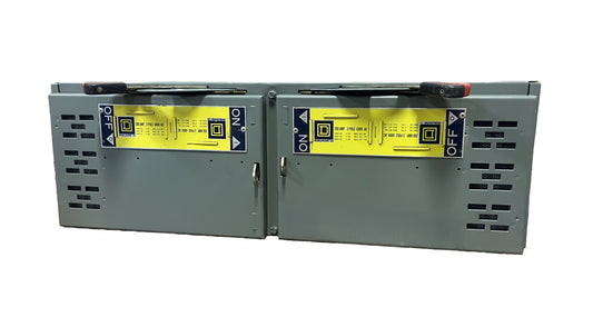 Square D QMJ364T Fusible Bus Plug, 200 Amp, 600V AC, 3-Pole, Plug-In, QMB Series