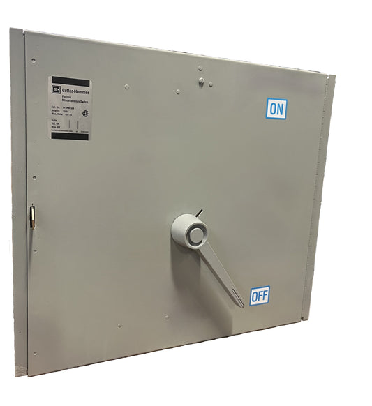 Cutler-Hammer CFDPW368 Safety Switch 1200 Amp, 600V AC Max, Heavy Duty, Fusible 3-Pole, NEMA Enclosure)
