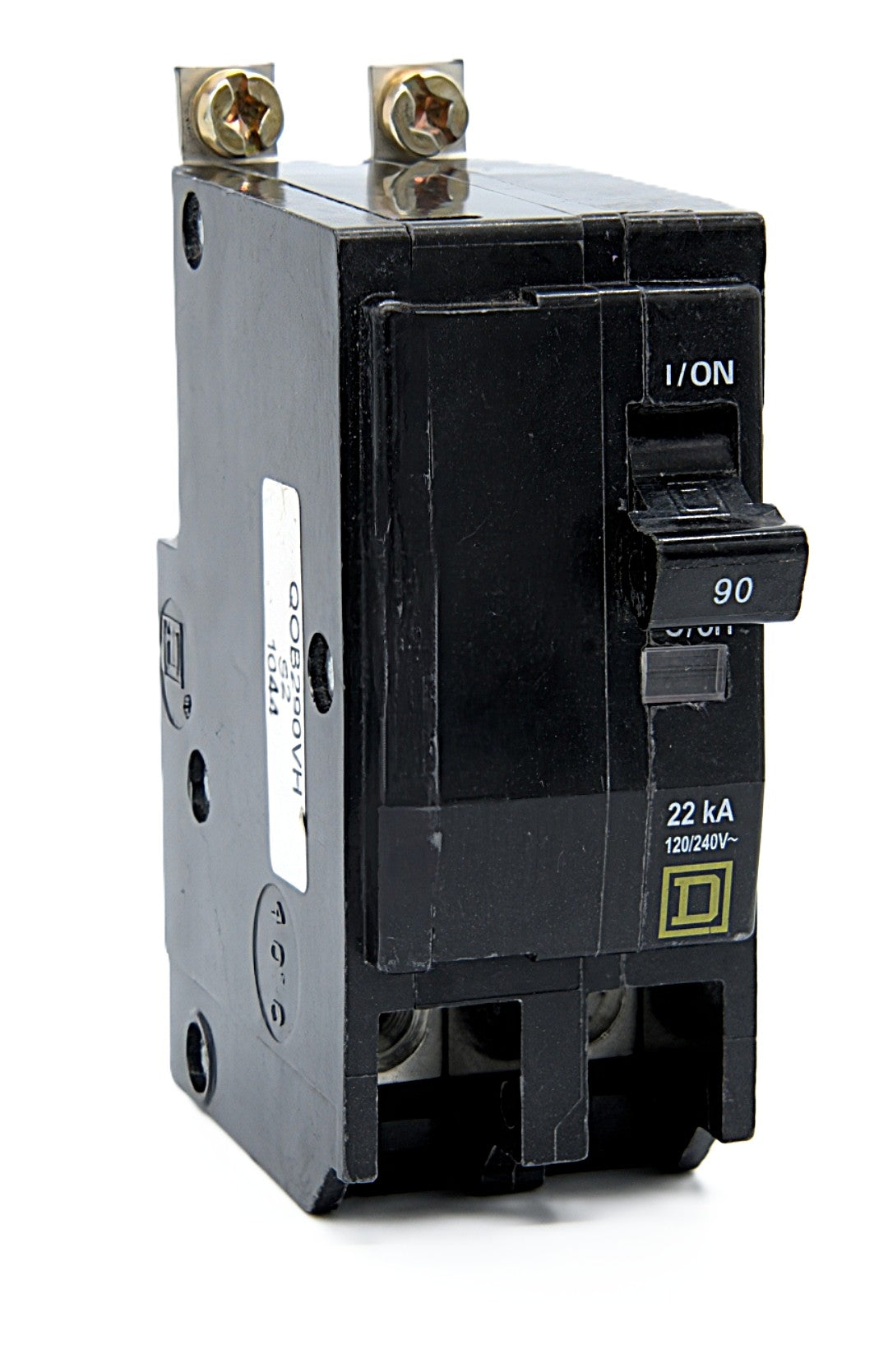 Square D QOB290VH Two-Pole Circuit Breaker 90 Amps 120/240V AC 22 kA Bolt-On