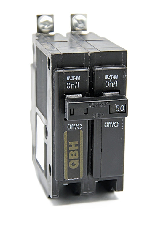 Eaton QBH250 50-Amp Double-Pole Circuit Breaker 50 Amps 120/240V AC QBH (Quick Bolt-on High Performance
