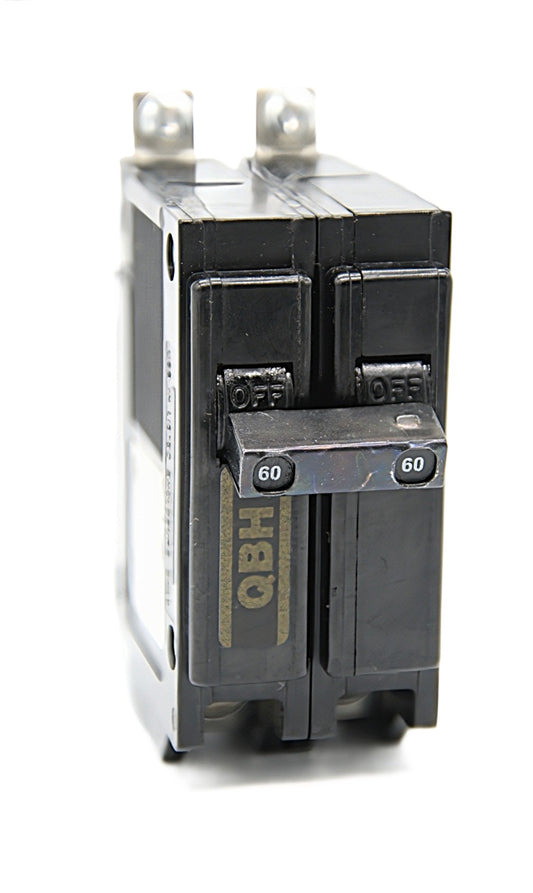 Eaton QBH260 60-Amp Double-Pole Circuit Breaker 60 Amps 120/240V AC QBH (Quick Bolt-on High Performance)