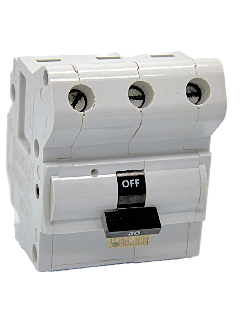 Federal Pioneer Stab-Lok NB3P30 Triple-Pole Circuit Breaker AL  3-Pole  30 Amps on all three poles 240V AC Push-On