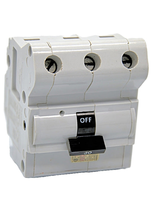 Federal Pioneer Stab-Lok NB3P30 Triple-Pole Circuit Breaker AL  3-Pole  30 Amps on all three poles 240V AC Push-On