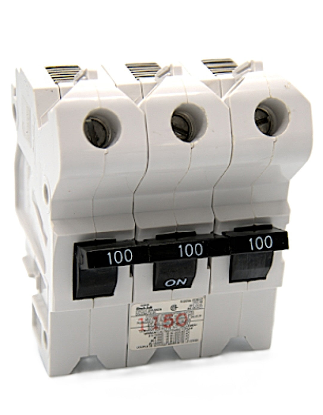 Federal Pioneer Stab-Lok NB3P100 3-Pole 100 Amps on all three poles 240V AC  Triple-Pole Circuit Breaker Bolt-On