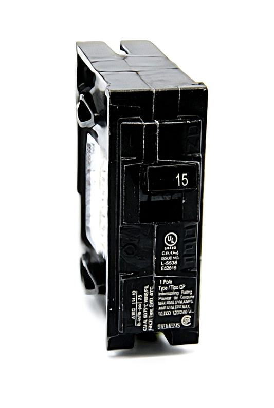 Siemens QP215 Circuit Breaker Single-Pole 15 Amps 120/240V AC