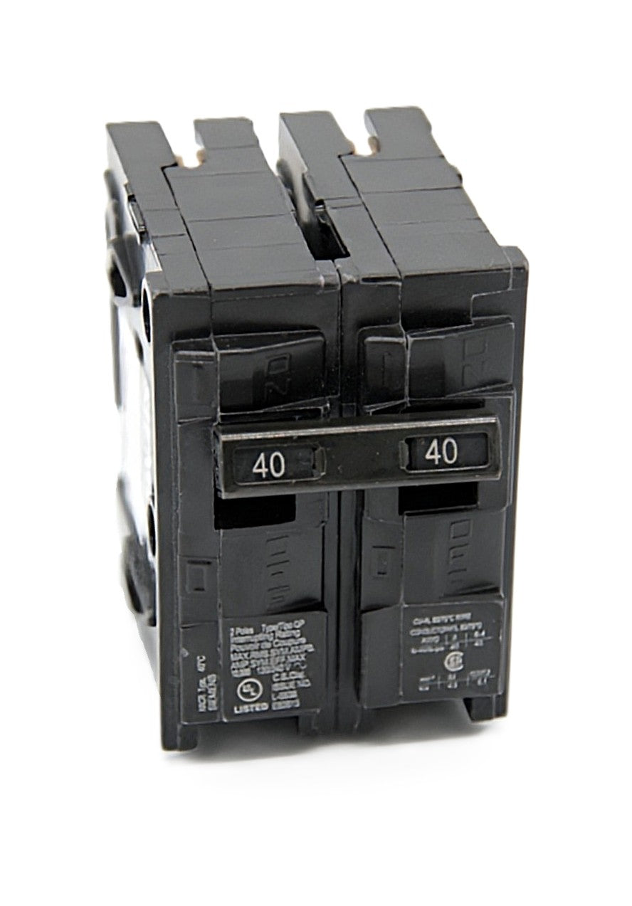 Siemens QT240 Circuit Breaker 2-Pole 40 Amps 120/240V AC Push-On